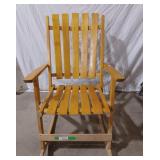 Wooden Rocking Folding Chair