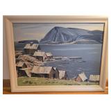 East Cost seascape oil painting, 30ï¿½ x 23ï¿½ with
