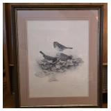 ï¿½Oregon Juncosï¿½ numbered print by J. F.