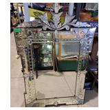 Decorator Mirror. Lovely Accent piece 31" w x 47"