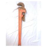 Heavy-duty Ridgid 24" pipe wrench