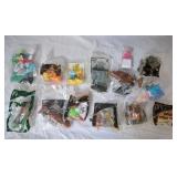 Collectable figures and toys; some from McDonald