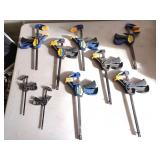 9 quick grip clamps