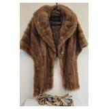 Vintage Eaton Fur Salon Stole & Fredo Scarf