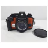 NIKON NIKONOS V ORANGE UNDERWATER FILM CAMERA +