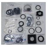Assortment of adapter ring holders, step down