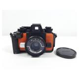 ENIKON NIKONOS V ORANGE UNDERWATER FILM CAMERA +