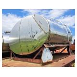 600 Gal Stainless Steel Milk Truck Tank