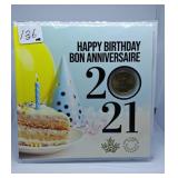 Royal Canadian Mint 2021 'Happy Birthday' Coin