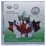 2020 'Canada's Song' .9999 Fine Silver Canada
