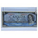 About Uncirculated 1954 'Devil's Face' Canada