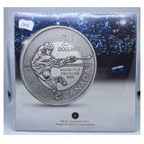 2013 'Hockey' .9999 Fine Silver Canada Twenty