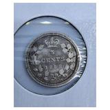Very Good 1858 Canada Nickel with Small Date