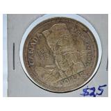 1958 'British Columbia' Canada One Dollar Coin