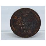1872 Canada Dime