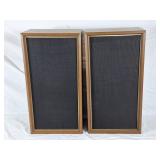 Pair of Jil Model J669 speakers. 12' l x 8' d x