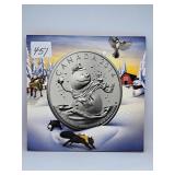 2014 'Snowman' Canada .9999 Fine Silver Twenty