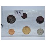 Rarer 1991 Royal Canadian Mint Set