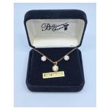 Classic Cubic Zirconia Necklace and Earring Set