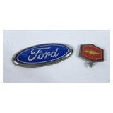 Ford Emblem & Chevy Hood Ornament