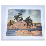 Franklin Carmichael Print - Island Georgian Bay