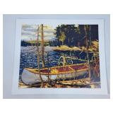 Tom Thomsan Print -The Canoe-1912. NAC 121/950