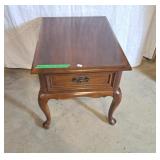 Gibbard solid cherry side table with drawer