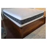Queen Size Cherry Solid Wood Bed Frame 63"