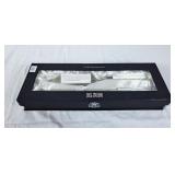 Oleg Cassini Crystal Cake Serving Set