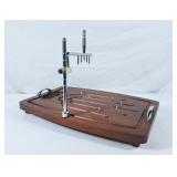 Solid Wood Carving Station Board w/Built In