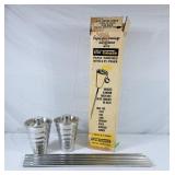 Vintage Lite House Aluminum Patio Torches