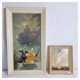 "Pinkie" Thomas Lawrence framed lithograph and