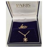 14K Gold 18" Necklace with 14K Pendant