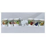 Sadler Wellington Fine Bone China Mug Set & Cow
