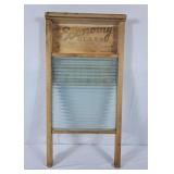 Vintage Economy Glass Washboard