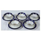 Vintage German Tea Cups & Saucers