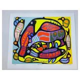 Norval Morrisseau Print - Circle of Life. 15/950