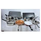 Assortment of Pots & Pans - Cusinart,