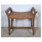 AquaTeak Teak shower bench and Kosmu composite