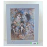 Paul Murray How Many Clowns Print 16' l x 20' h