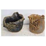 Pottery Barn Decorative vases with spaghetti