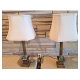 Pair of matching 36' lamps