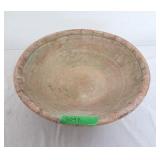 Handmade Large Fired Clay Bowl 19ï¿½'Wide with