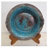 Signed elegant pottery bowl