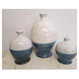 Trio of Pottery Barn Decorator Pieces