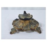 Vintage Cast Inkwell