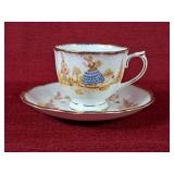 Royal Albert 'Dainty Dinah' Tea Cup & Saucer