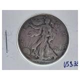 Very Fine 1946 U.S.A. Half-Dollar Coin