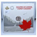2017 'The Spirit of Canada' .999 Fine Silver