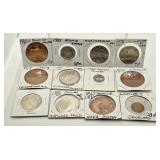 12 Usual Older Tokens - see photos